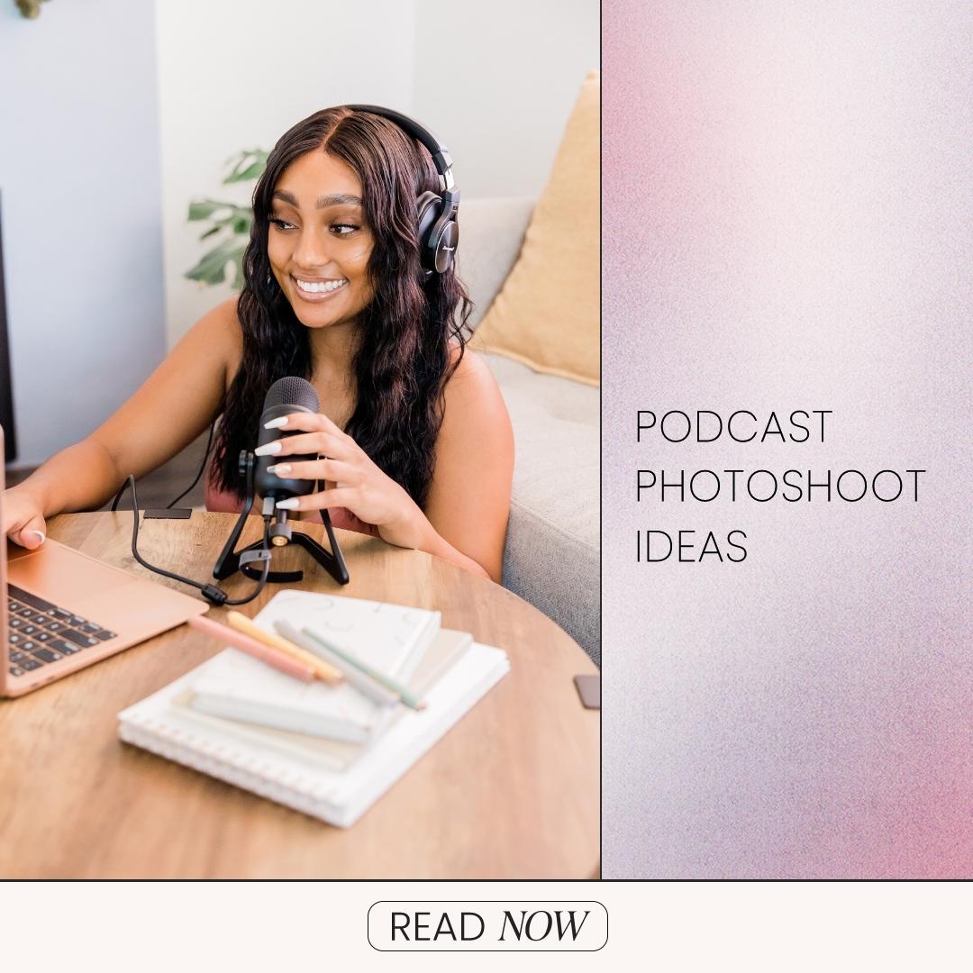 12 Podcast Photoshoot Ideas