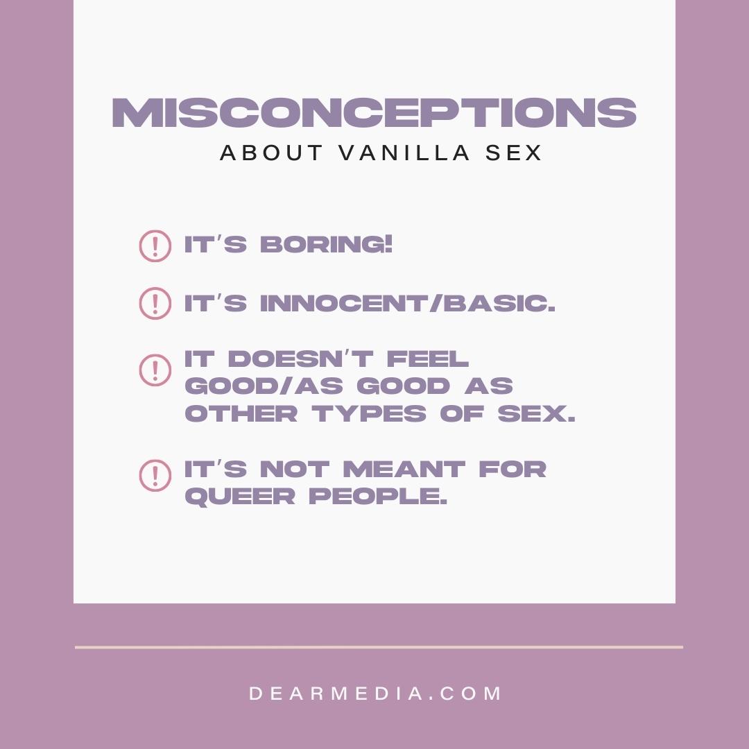 Misconceptions About Vanilla Sex