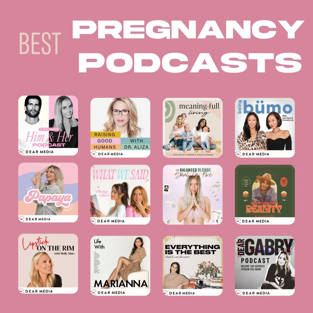 Best dear media pregnancy podcasts