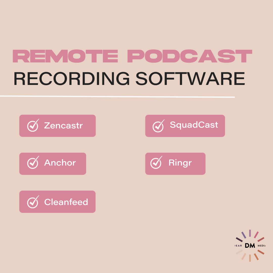 Remote Podcast Recording Software 