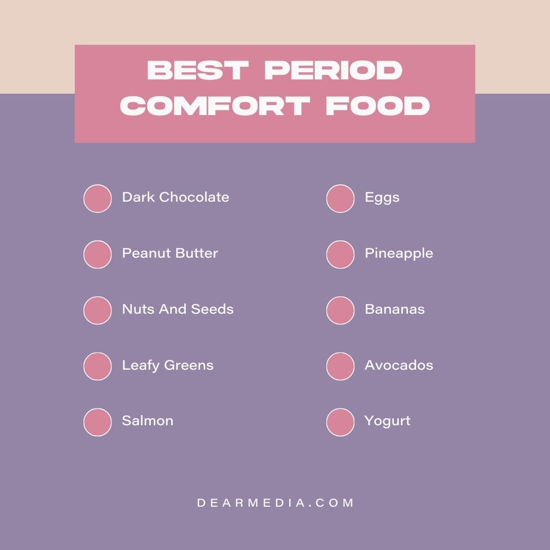 Period Comfort Food list