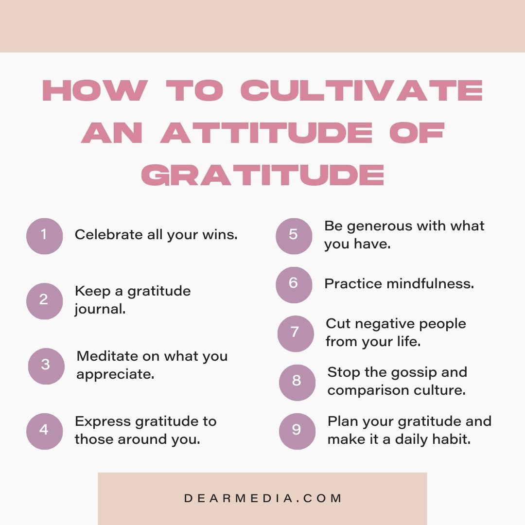 How To Cultivate An Attitude Of Gratitude 