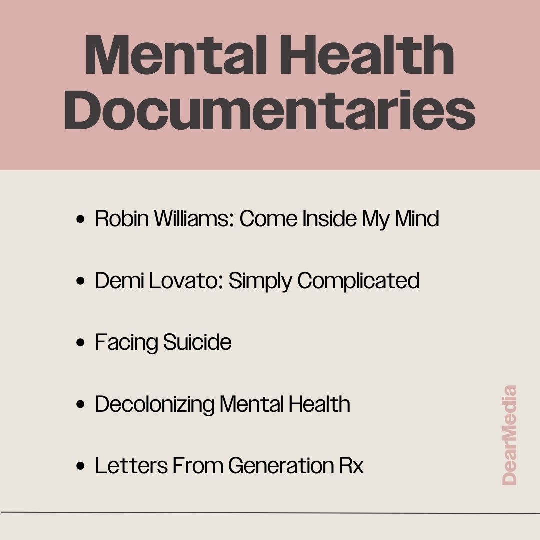 Mental Health Documentaries list