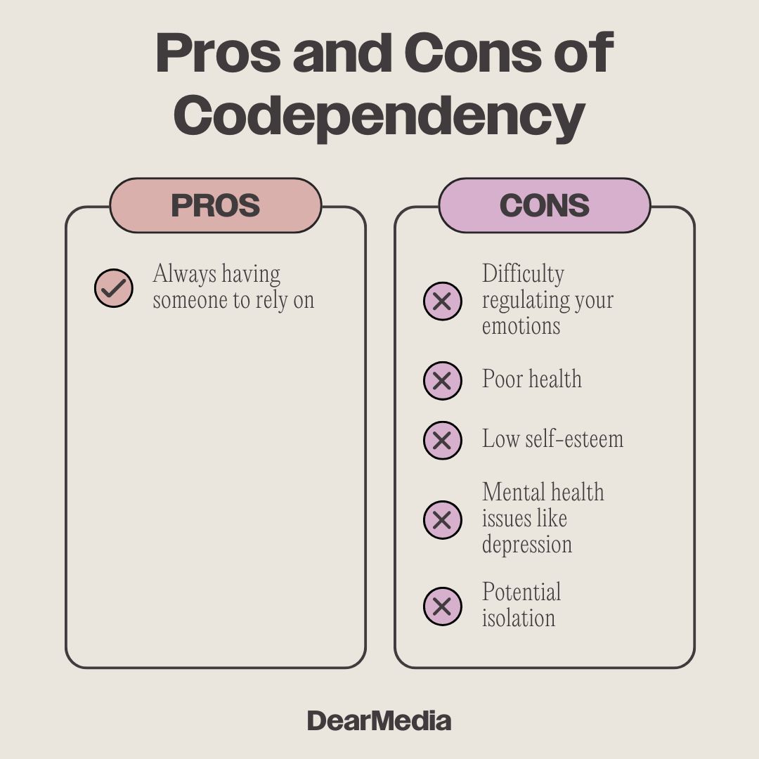 pros and cons of codependency
