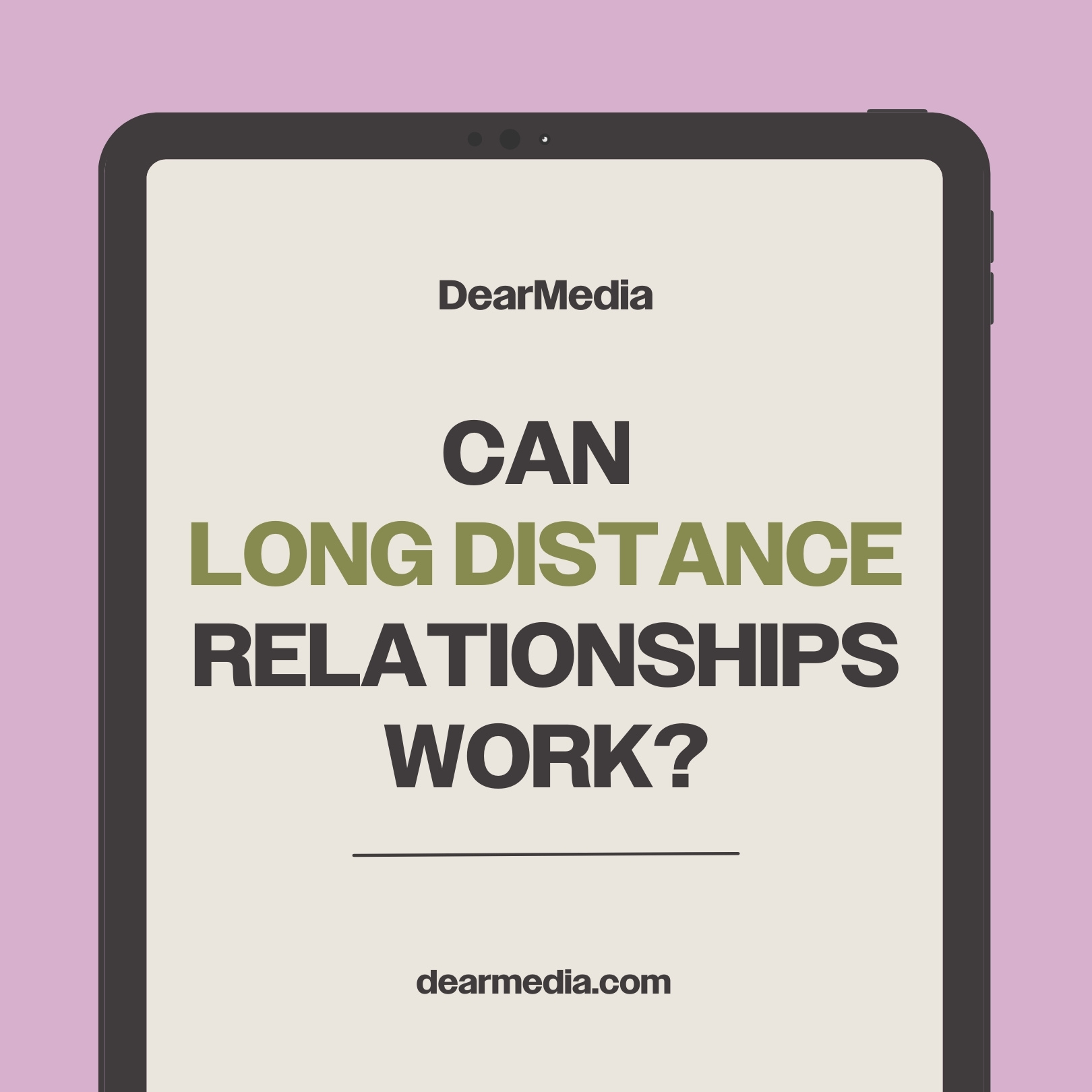 Can Long Distance Relationships Work?