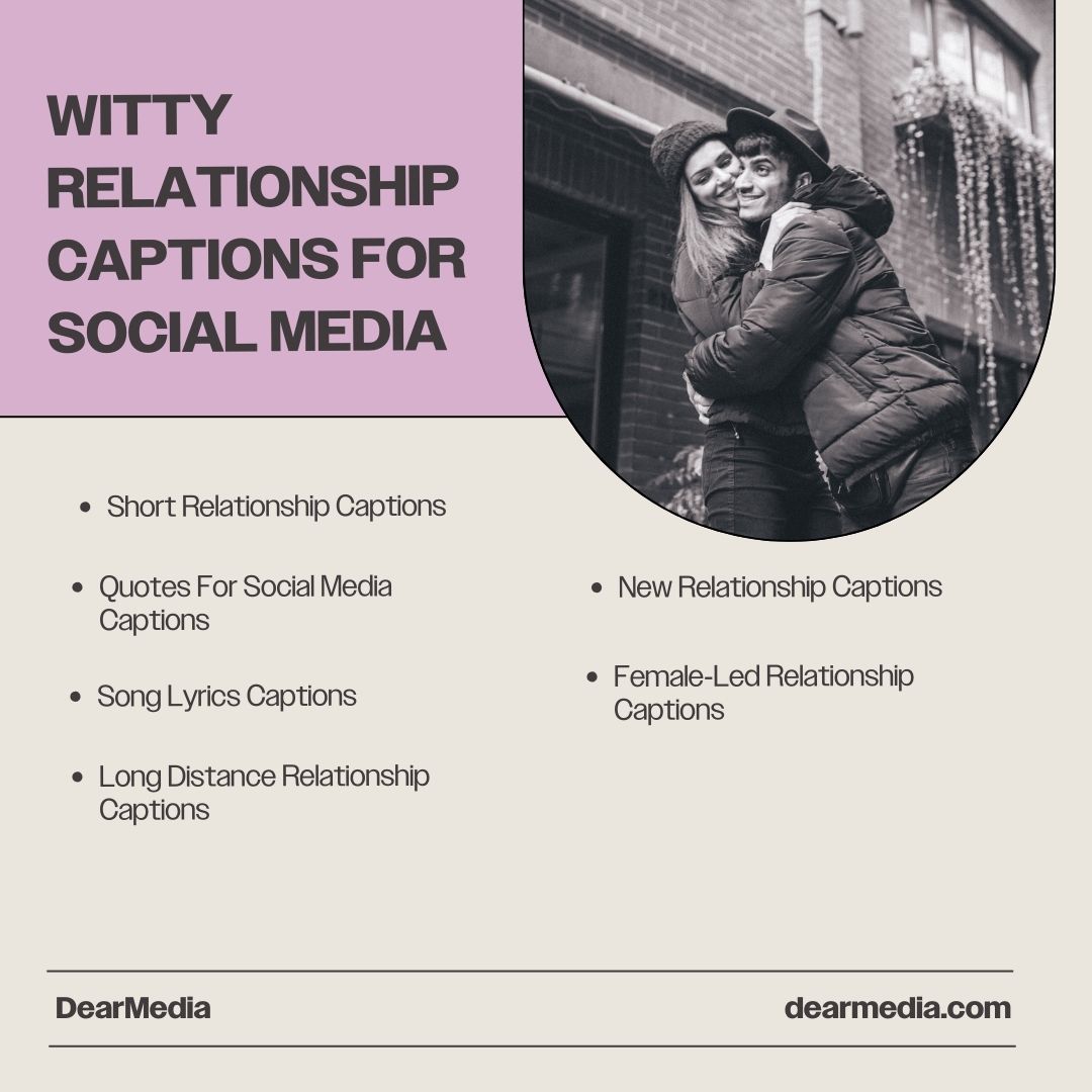 Witty Relationship Captions for Social Media