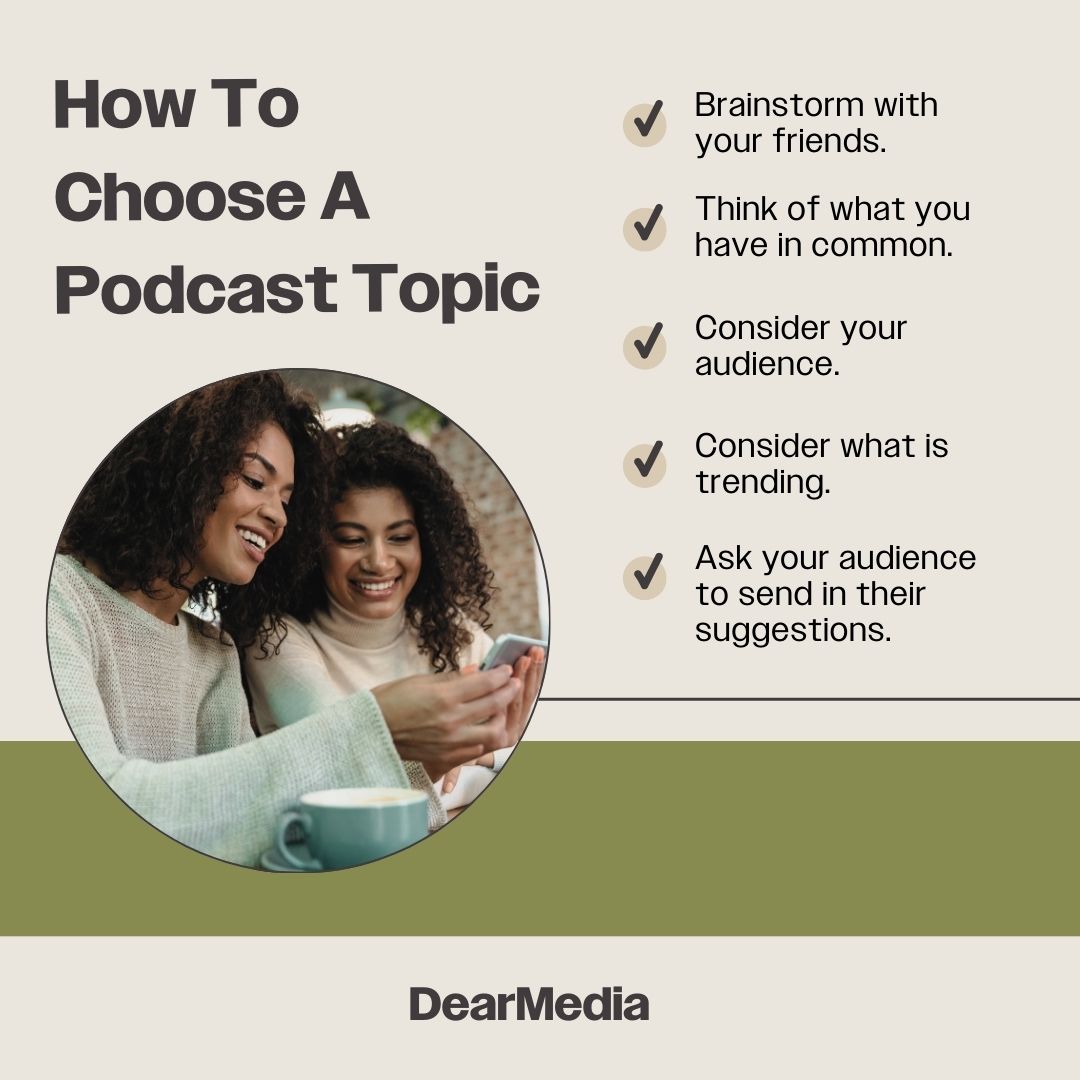 how to choose a podcast topic