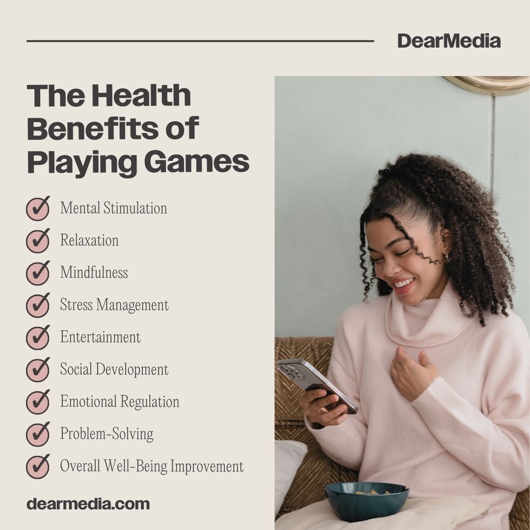 the health benefits of playing games