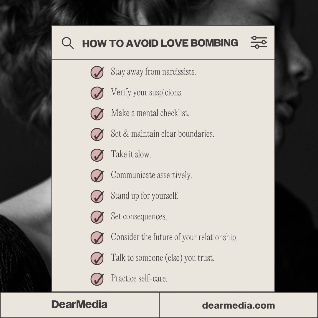 how to avoid love bombing