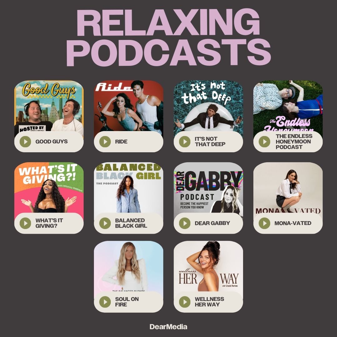 relaxing podcast list