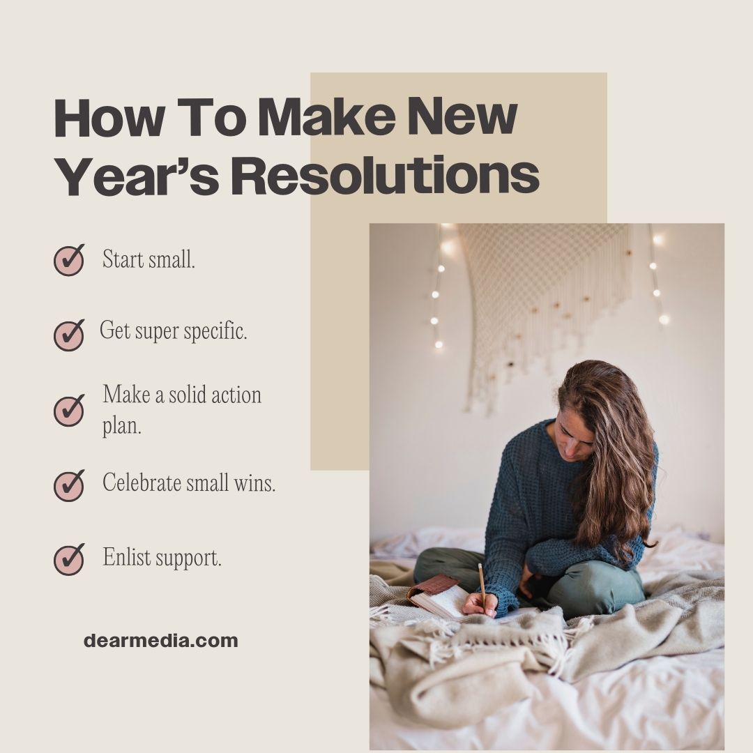 how to make new years resolutions