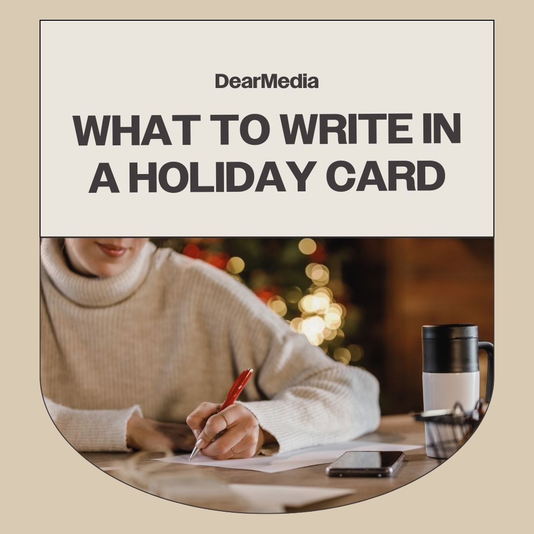 what to write in a holiday card