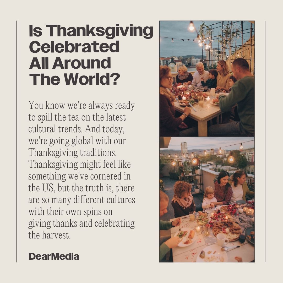 is thanksgiving celebrated all around the world