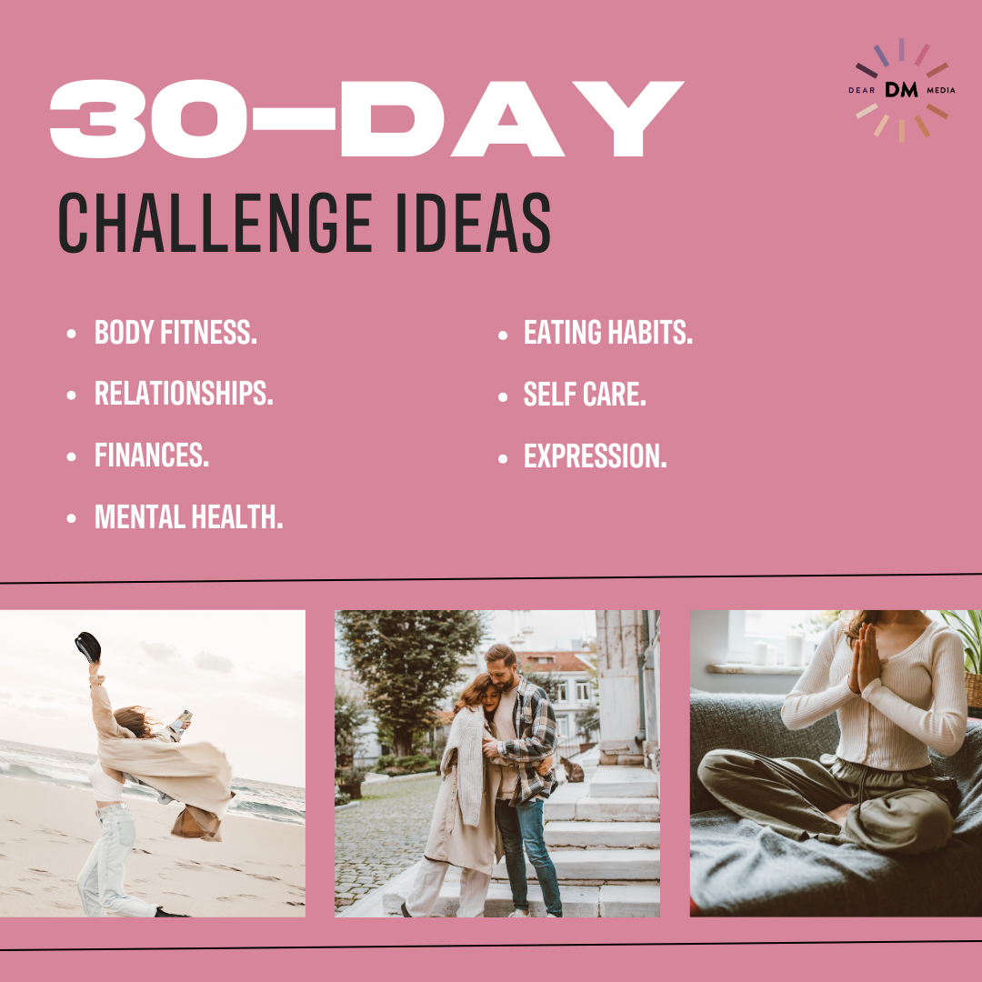 30 Day Challenge Ideas