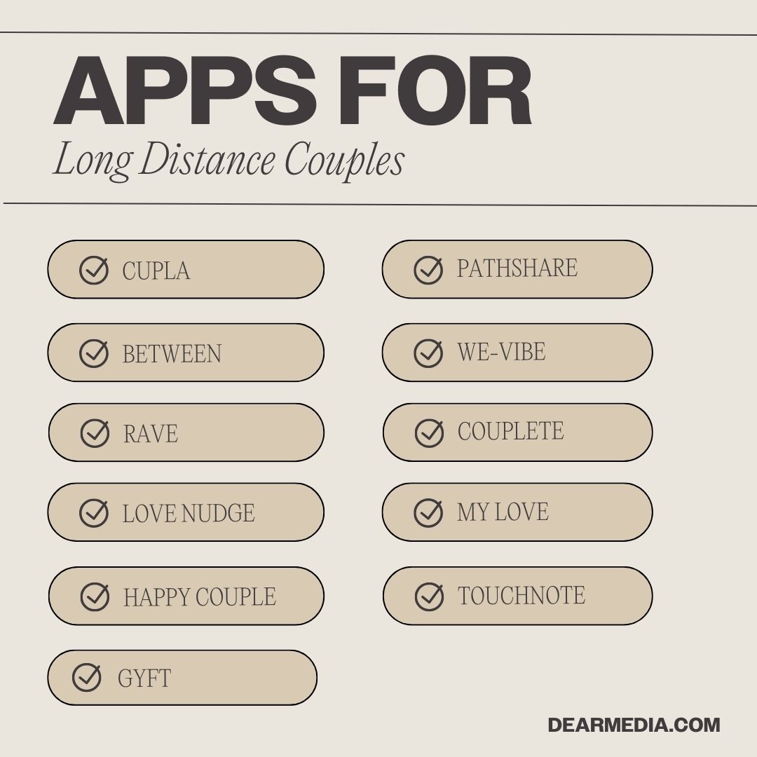 apps for long distance couples