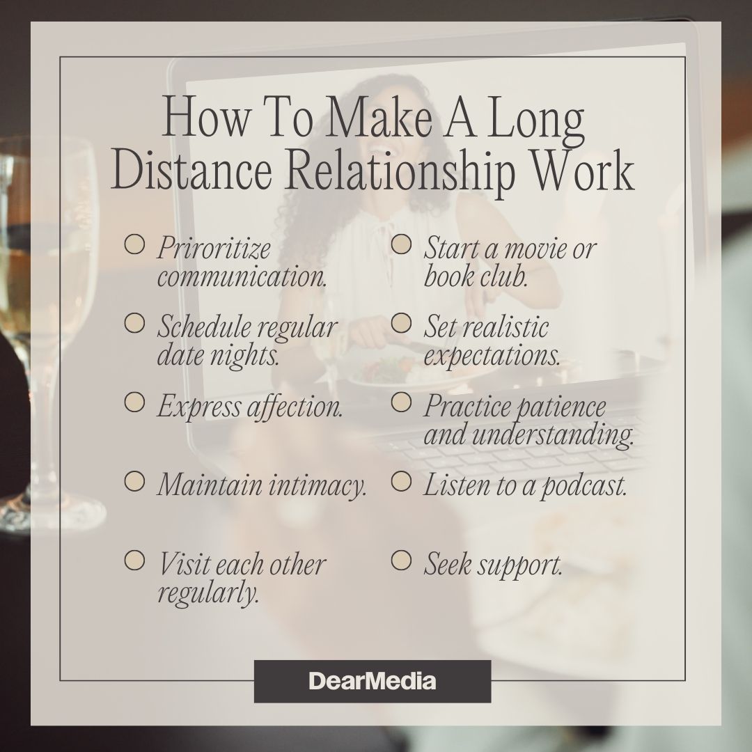 how to make a long distance relationship work