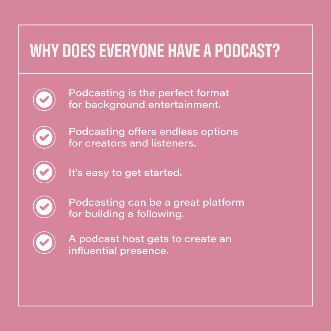 Why Does Everyone Have A Podcast?