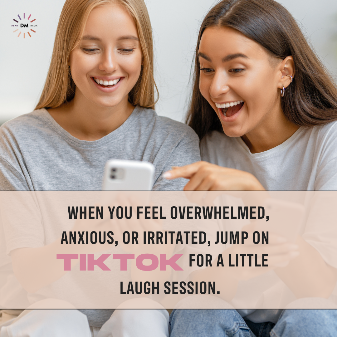 Jump on Tiktok for a Little Laugh Session