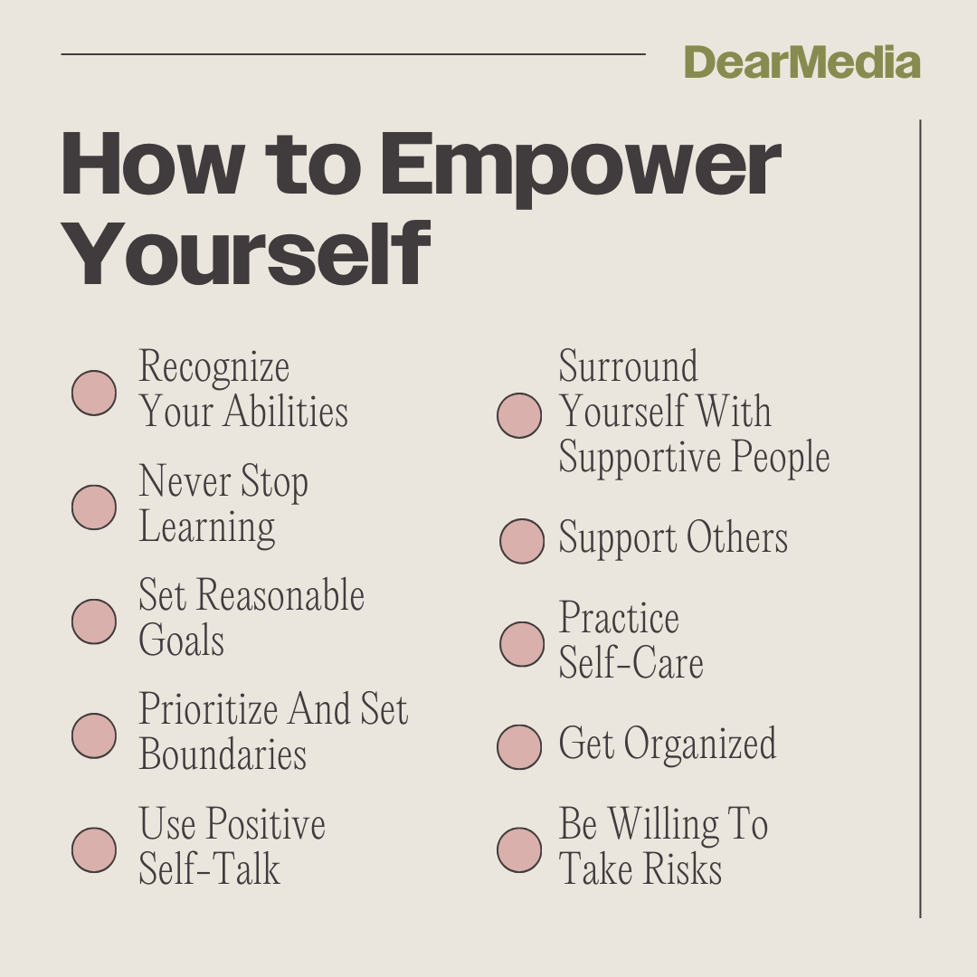 List of Ways on How to Empower Yourself