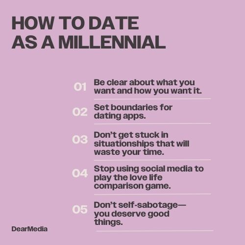 how to date as a millenial