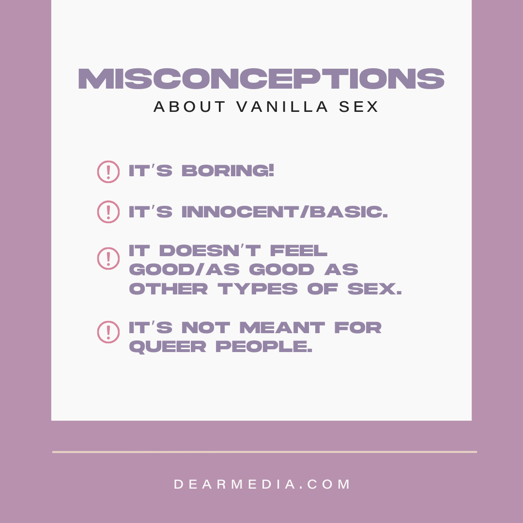 Misconceptions About Vanilla Sex