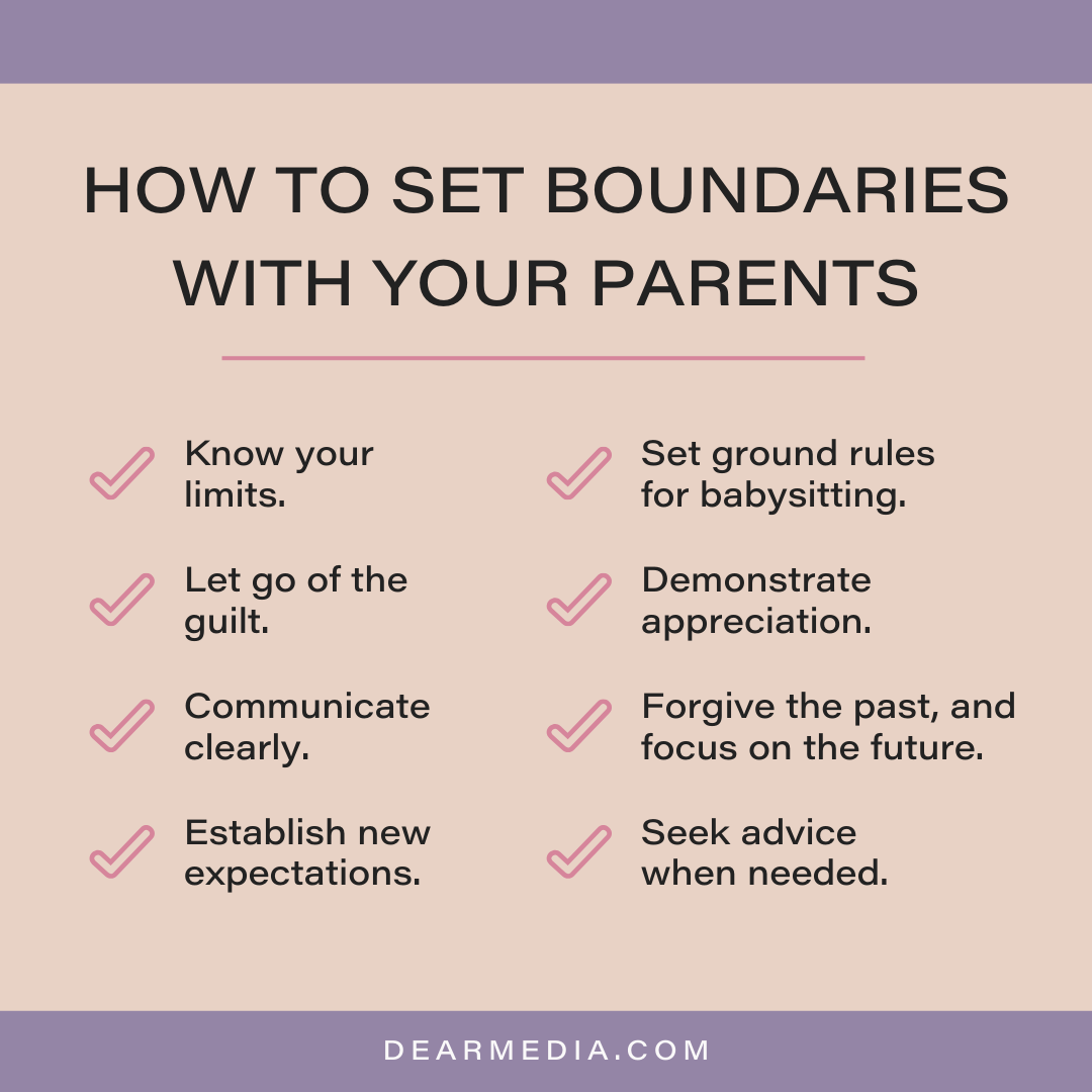 List Of How To Set Boundaries With Parents