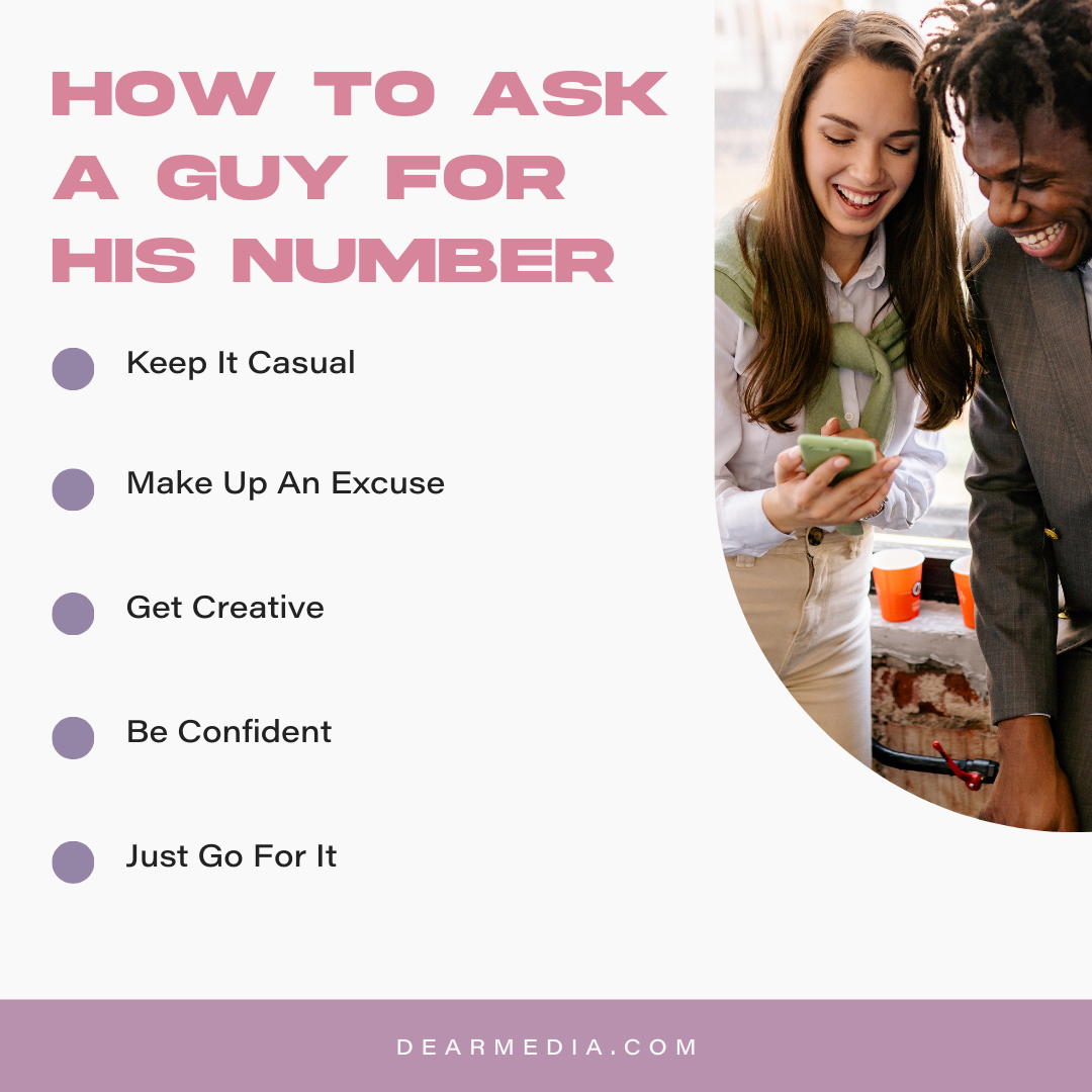 List of Ways To Ask A Guy For His Number