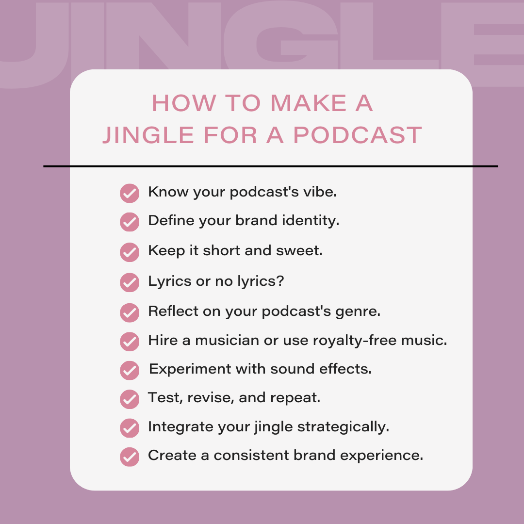 Ways on How To Make A Jingle For A Podcast