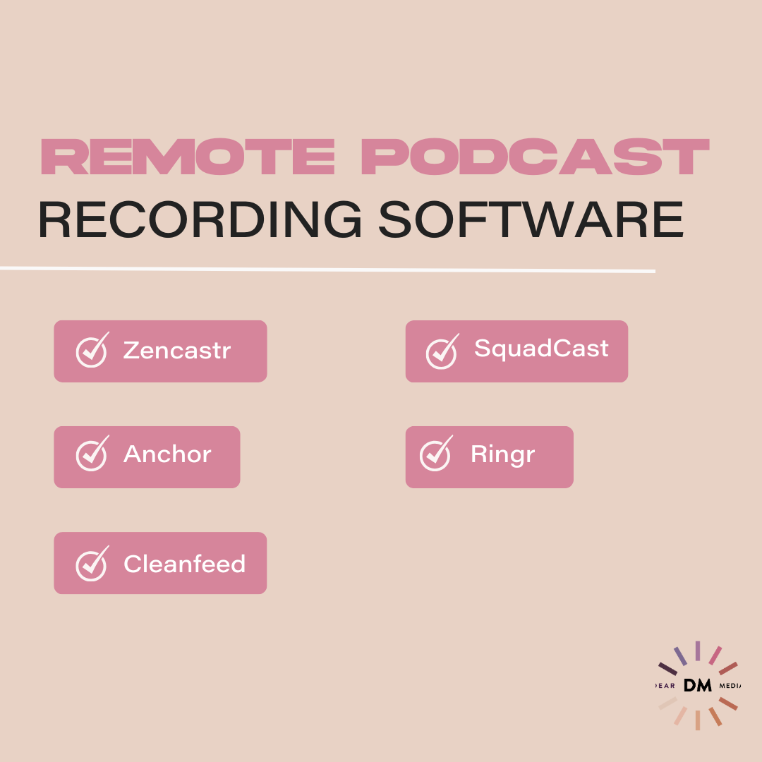 Remote Podcast Recording Software