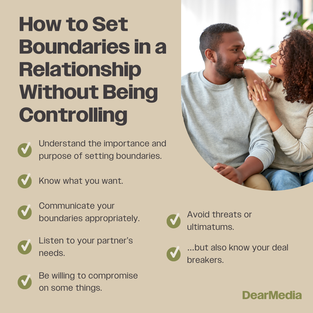 How to Set Boundaries in a Relationship Without Being Controlling
