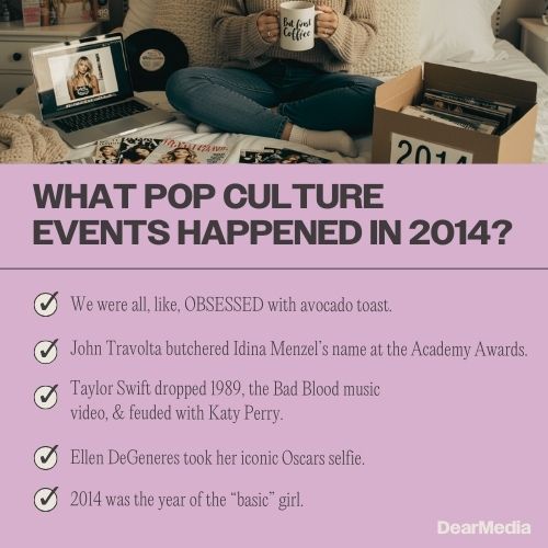what pop culture events happened in 2014