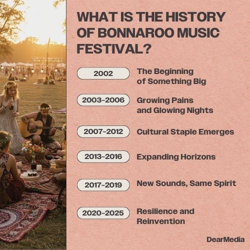 what is the history of bonnaroo music festival