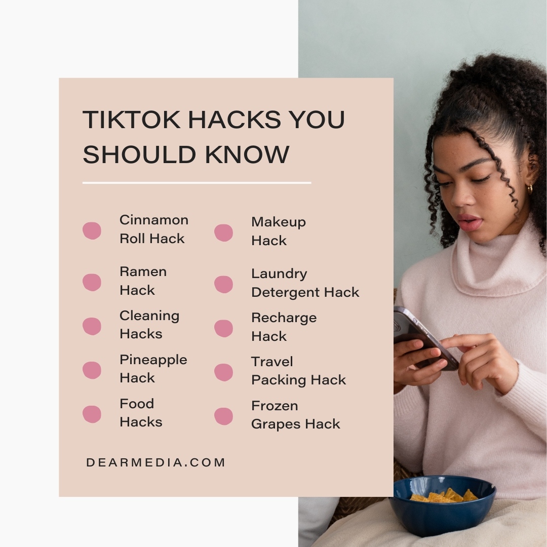 TikTok Hacks You Should Know List #1
