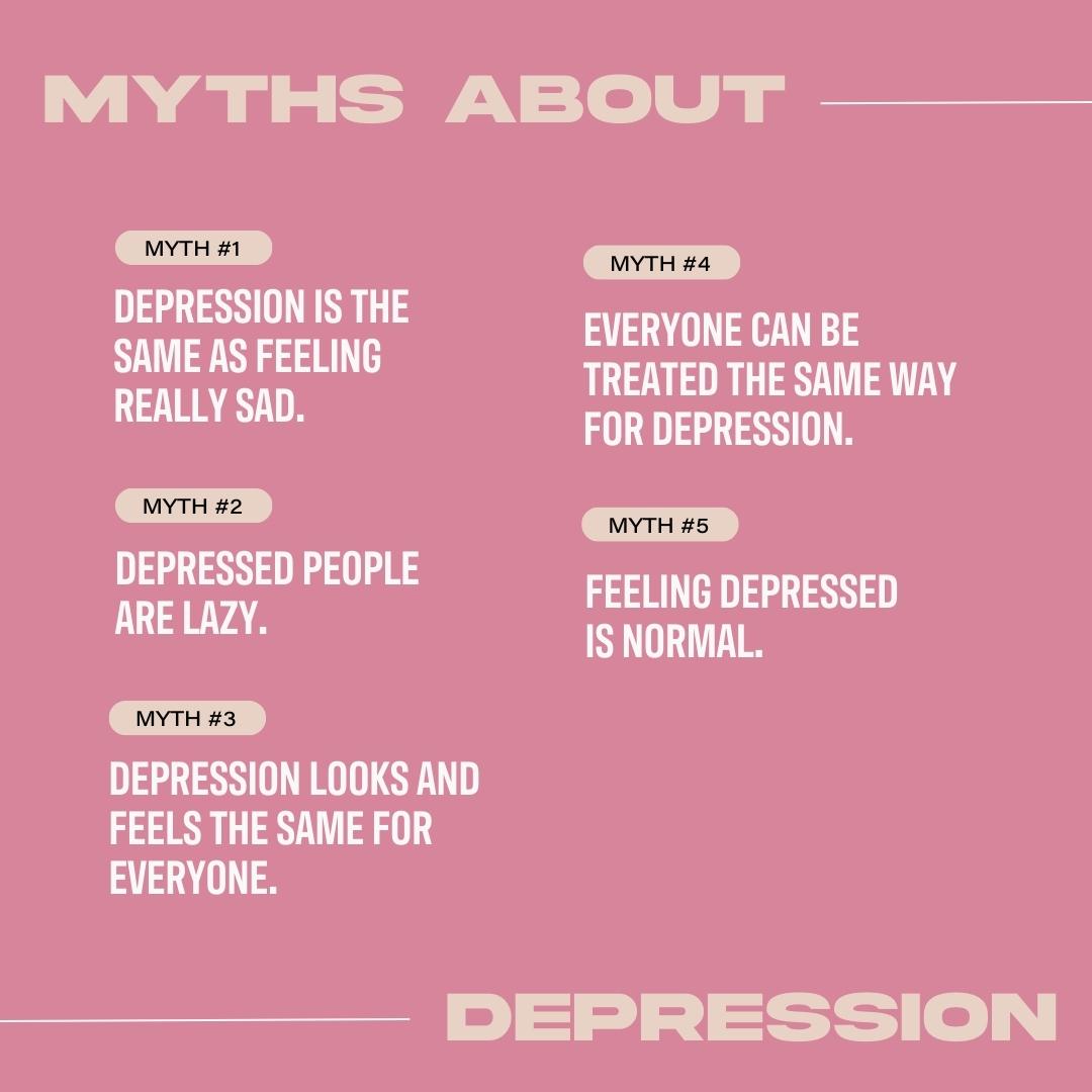 Myths About Depression List #1