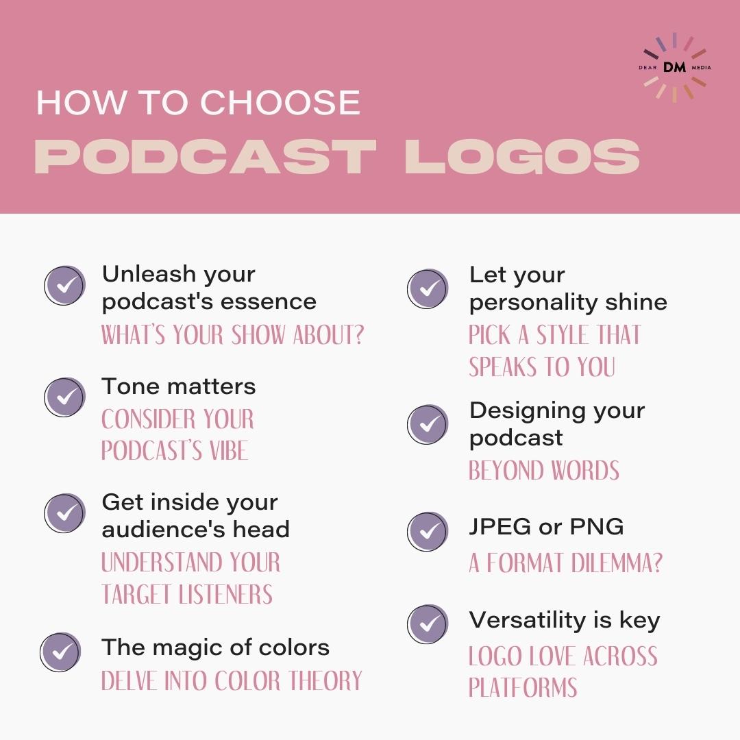 How to Choose Podcast Logos