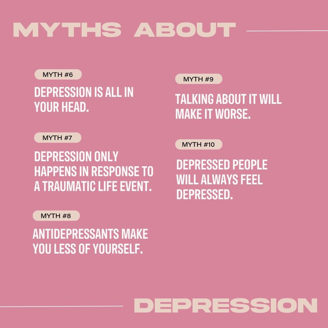 Myths About Depression List #2