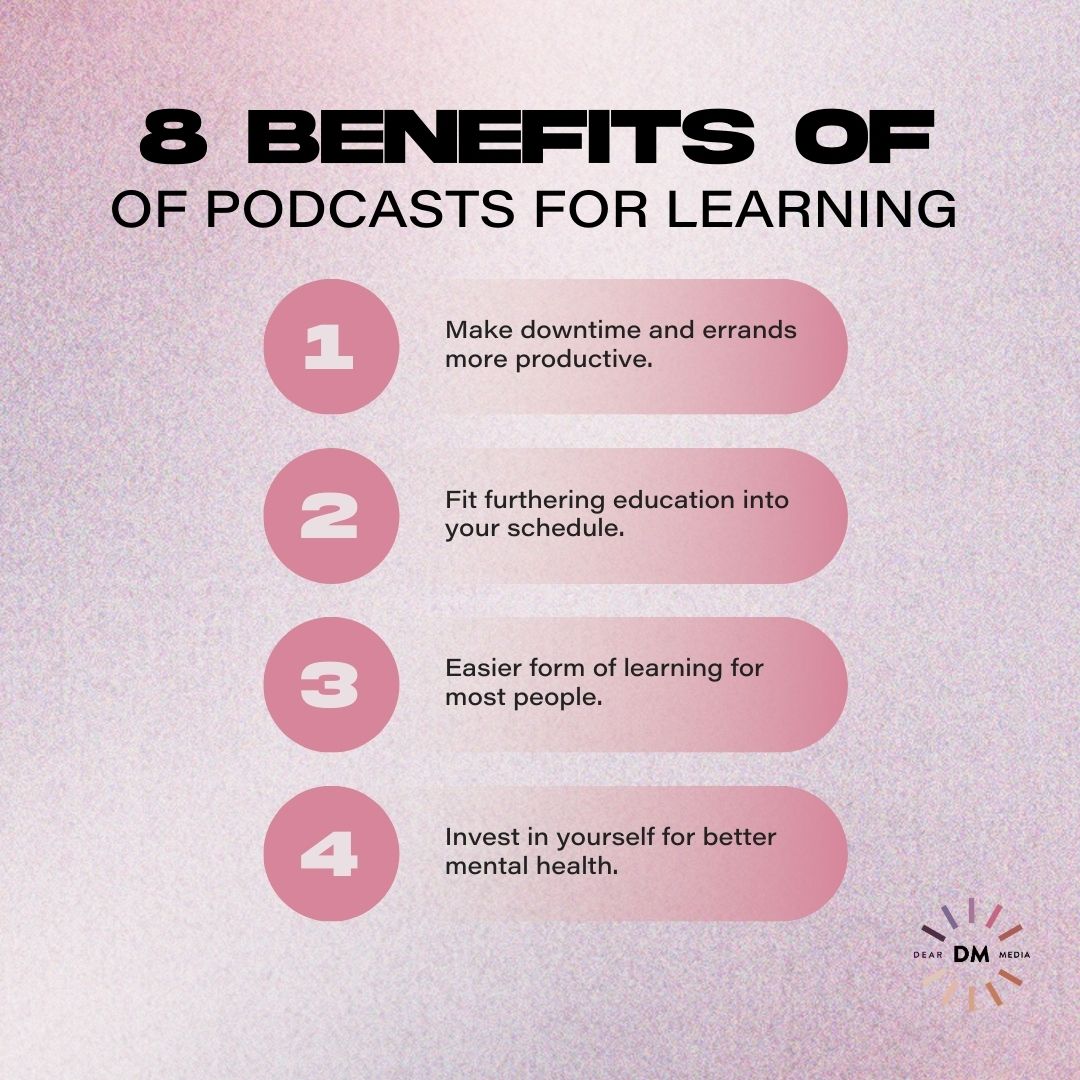 Benefits of podcasts for learning
