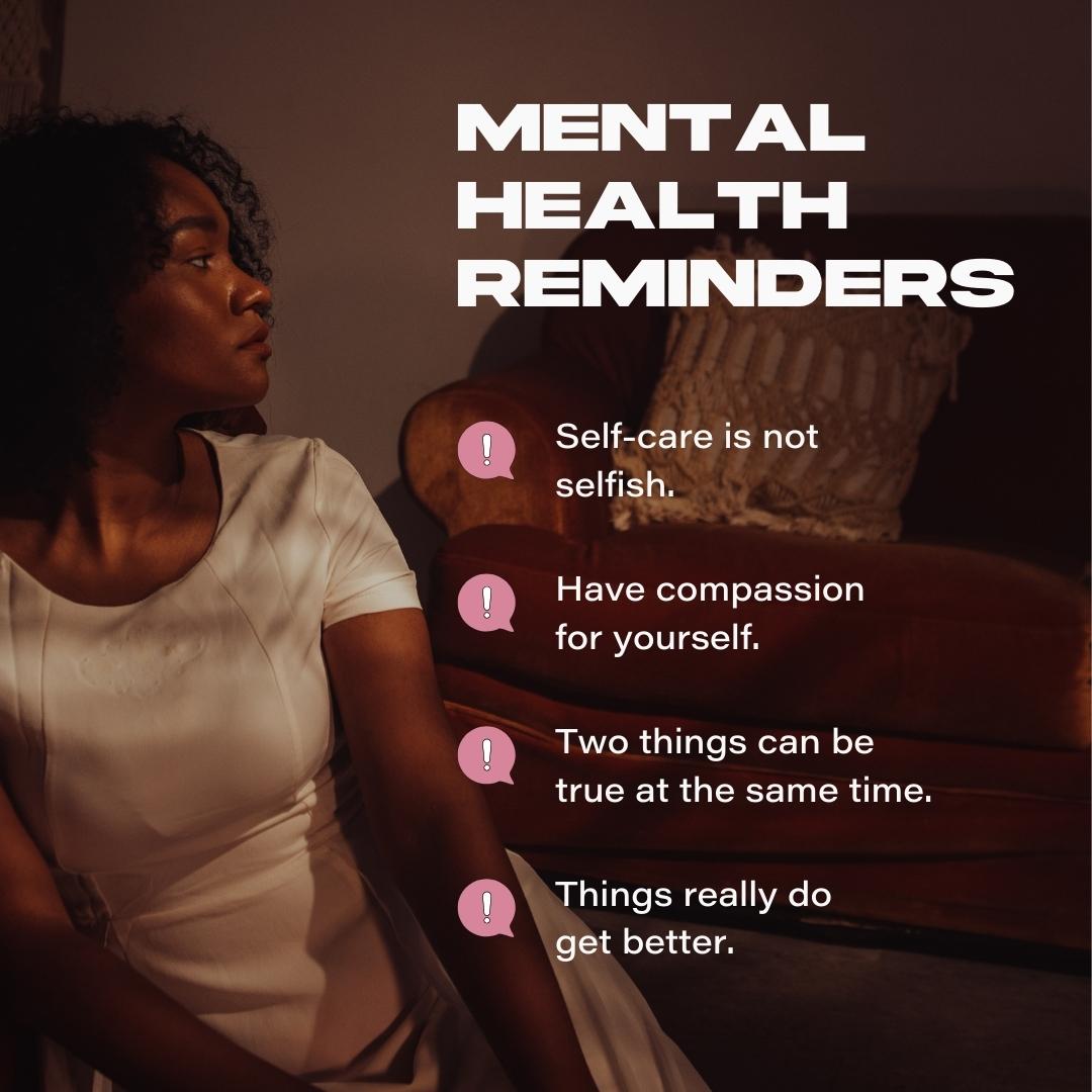 Mental Health Reminders List 1