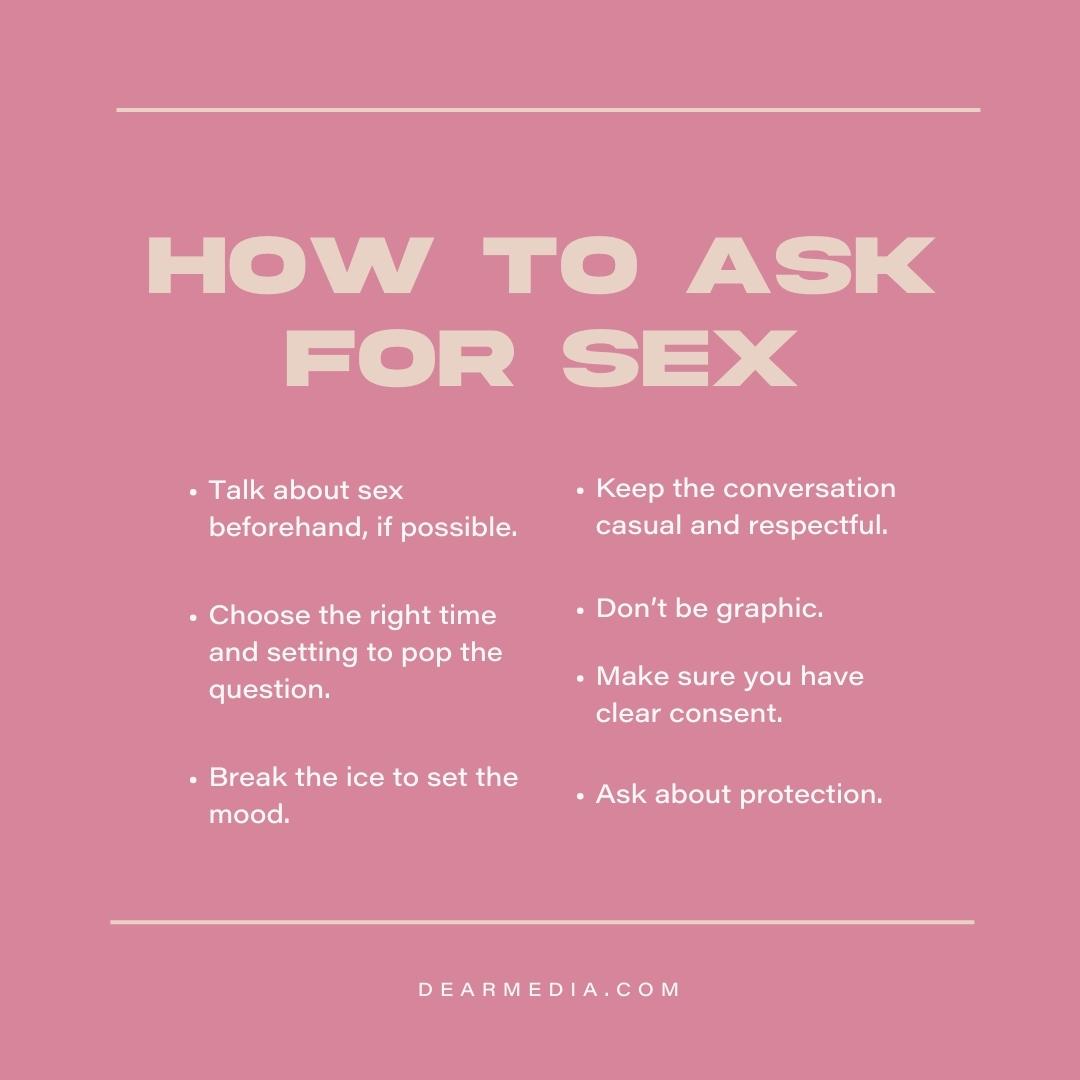 How To Ask For Sex List