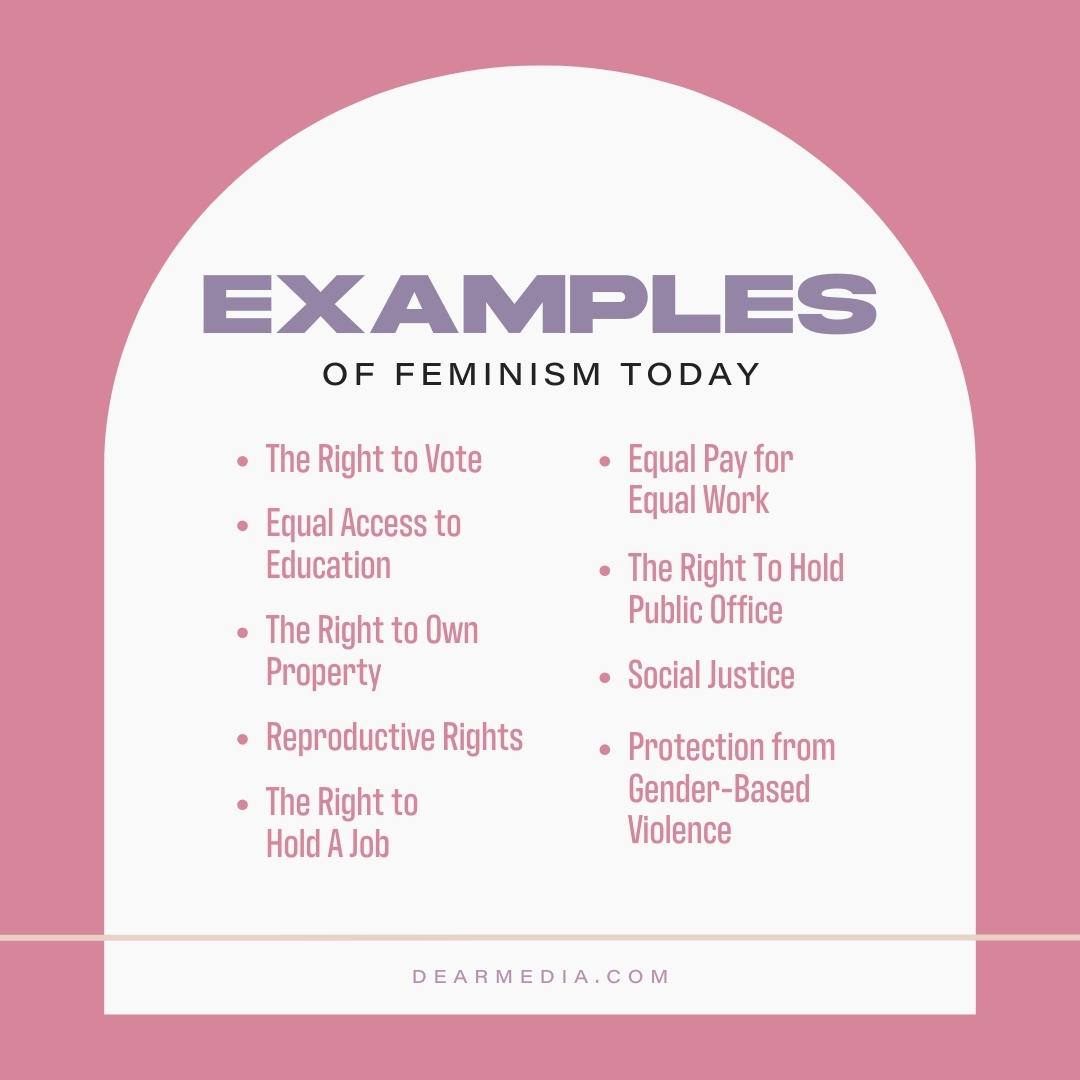 Examples of Feminism Today