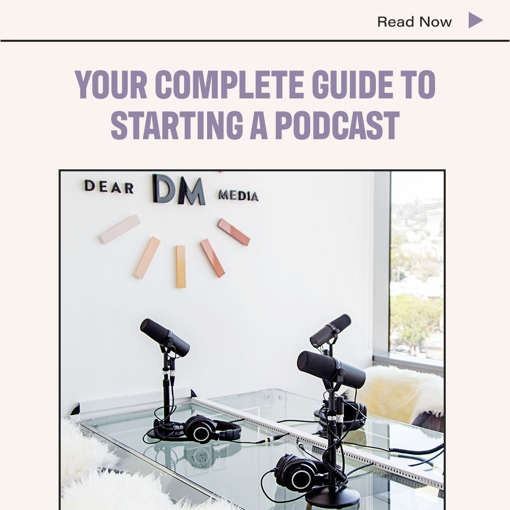 The four things you need to start a podcast