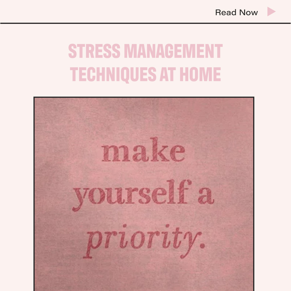 Stress Management Techniques At Home