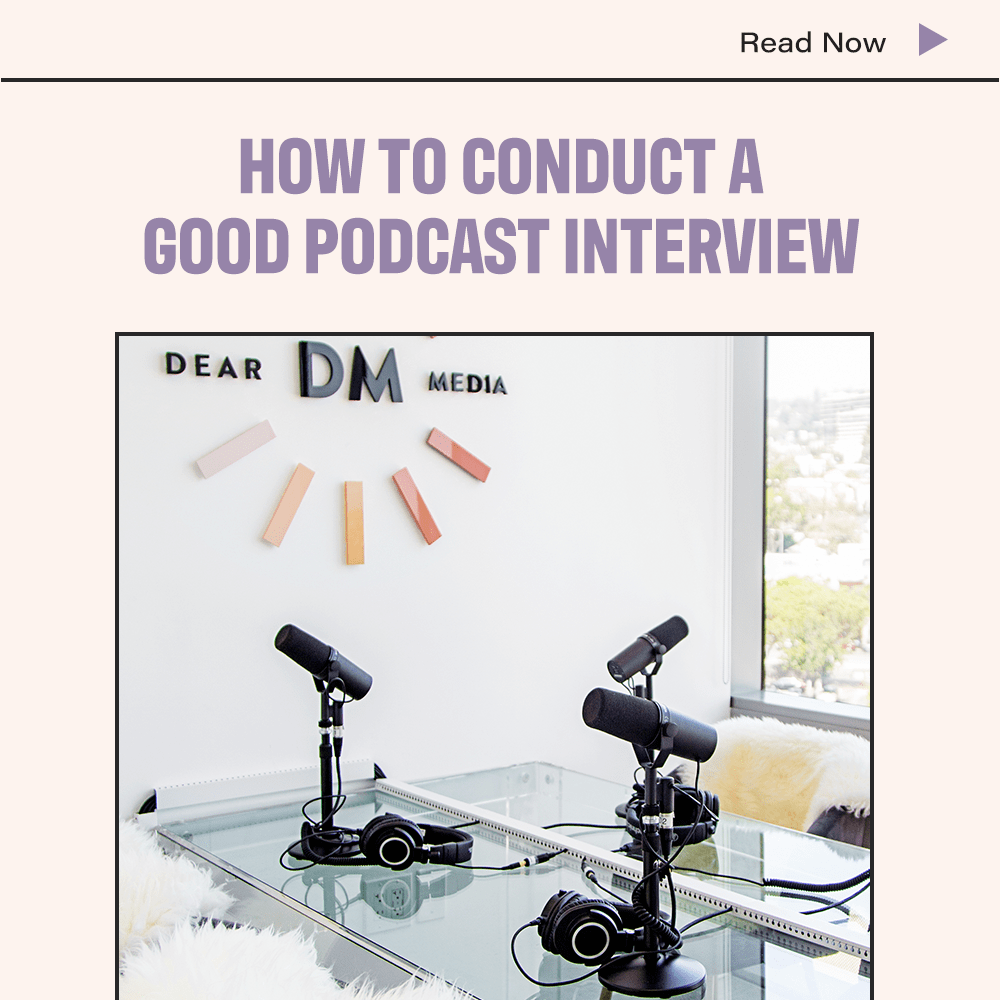 How To Conduct A Good Podcast Interview