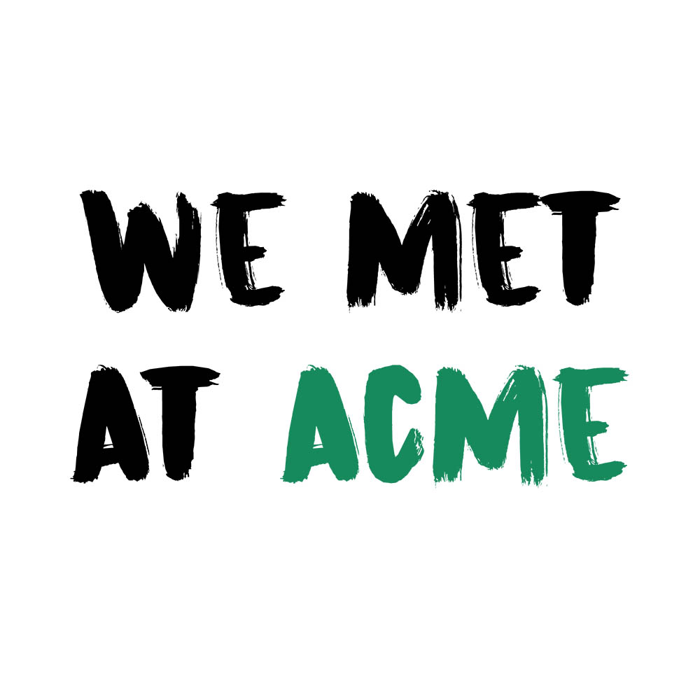 1000px x 1000px - We Met At Acme - Dear Media - New Way to Podcast
